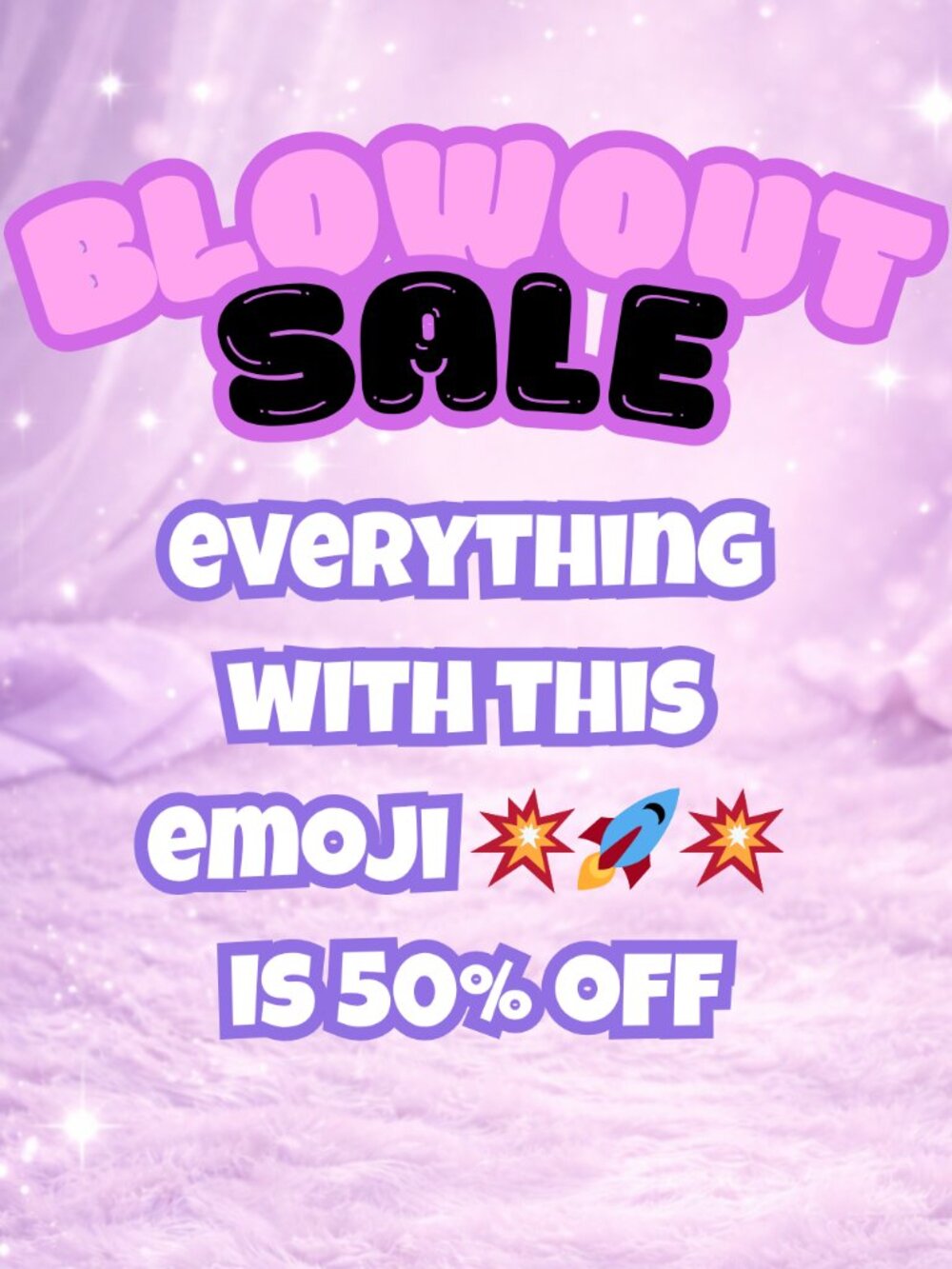50% OFF SALE 💥 Select Items Marked --> 💥🚀💥 Closet Clearance Blowout Sale